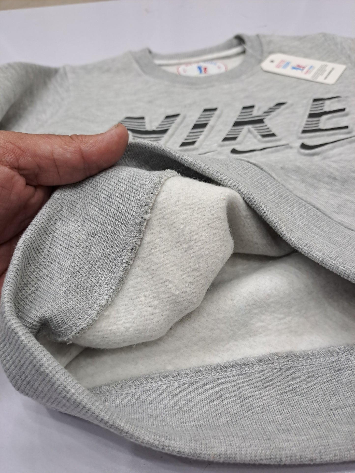 Boys' Light Grey Sweat Shirt