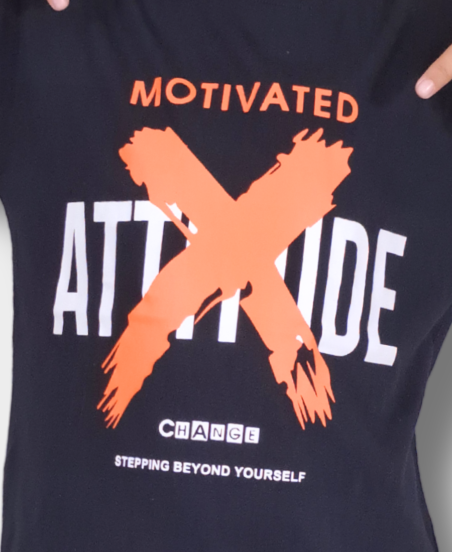 Black Motivated T_Shirt
