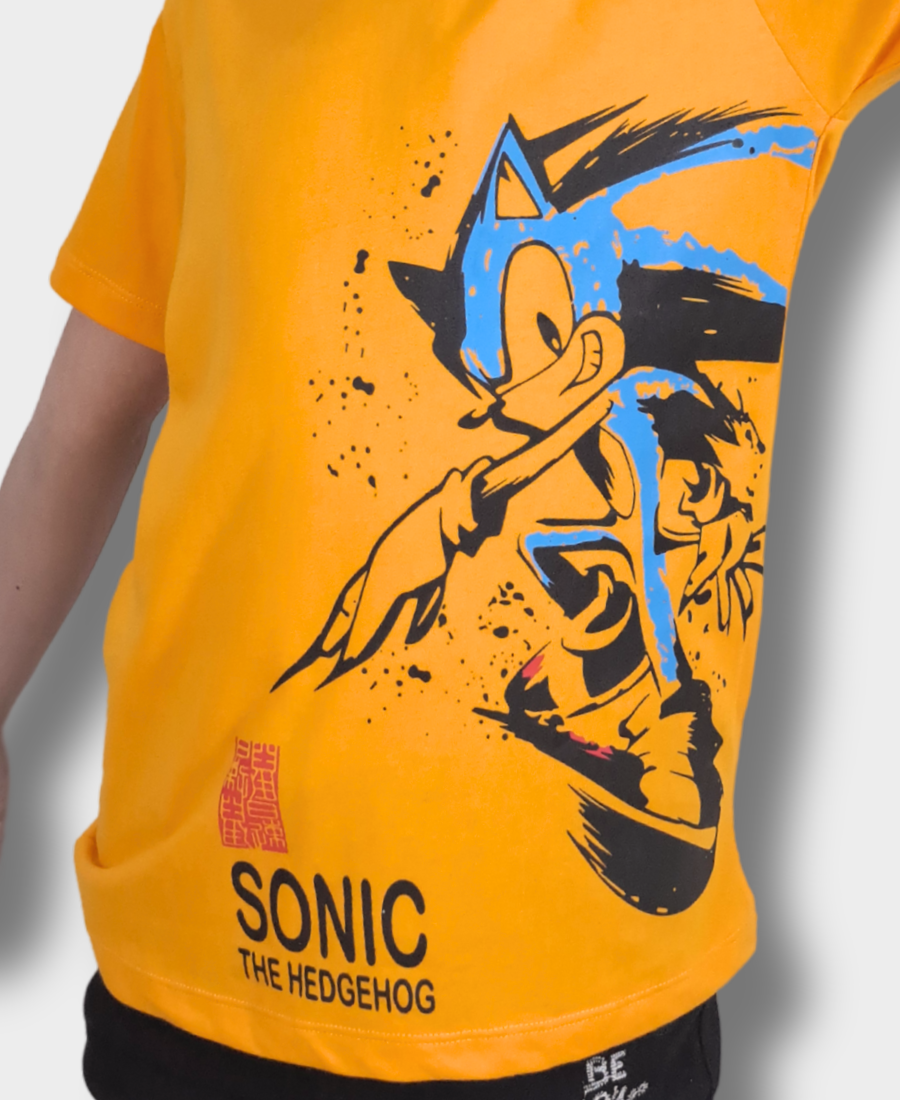Orange Sonic T-Shirt