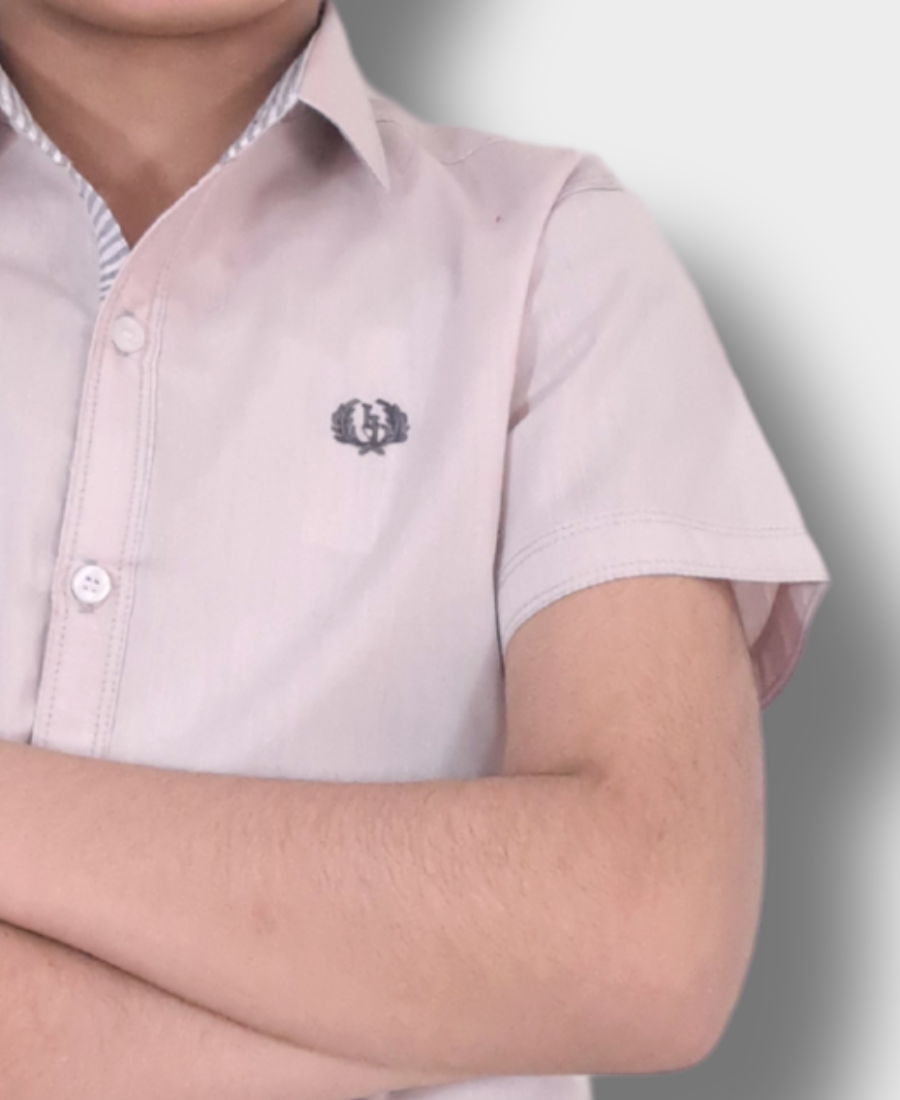 Powder Pink Casual Shirt