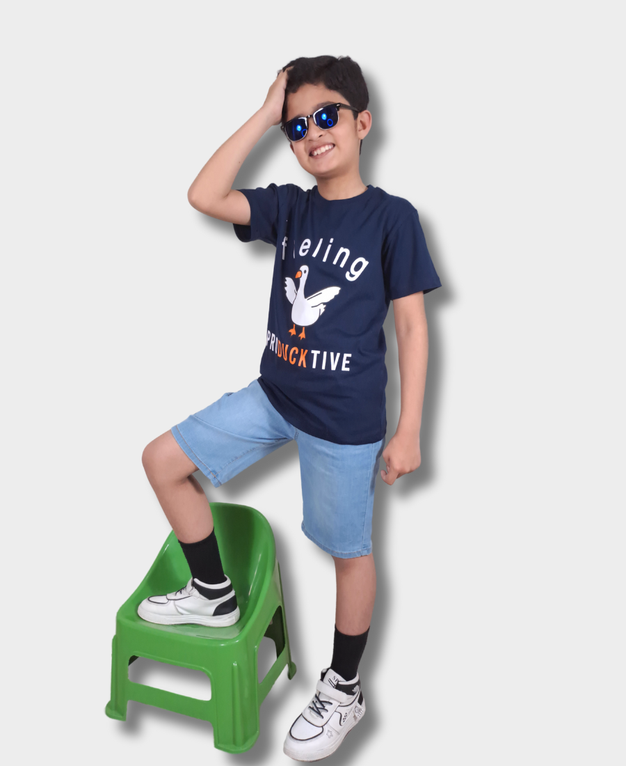 Dark-Blue Producktive T-Shirt