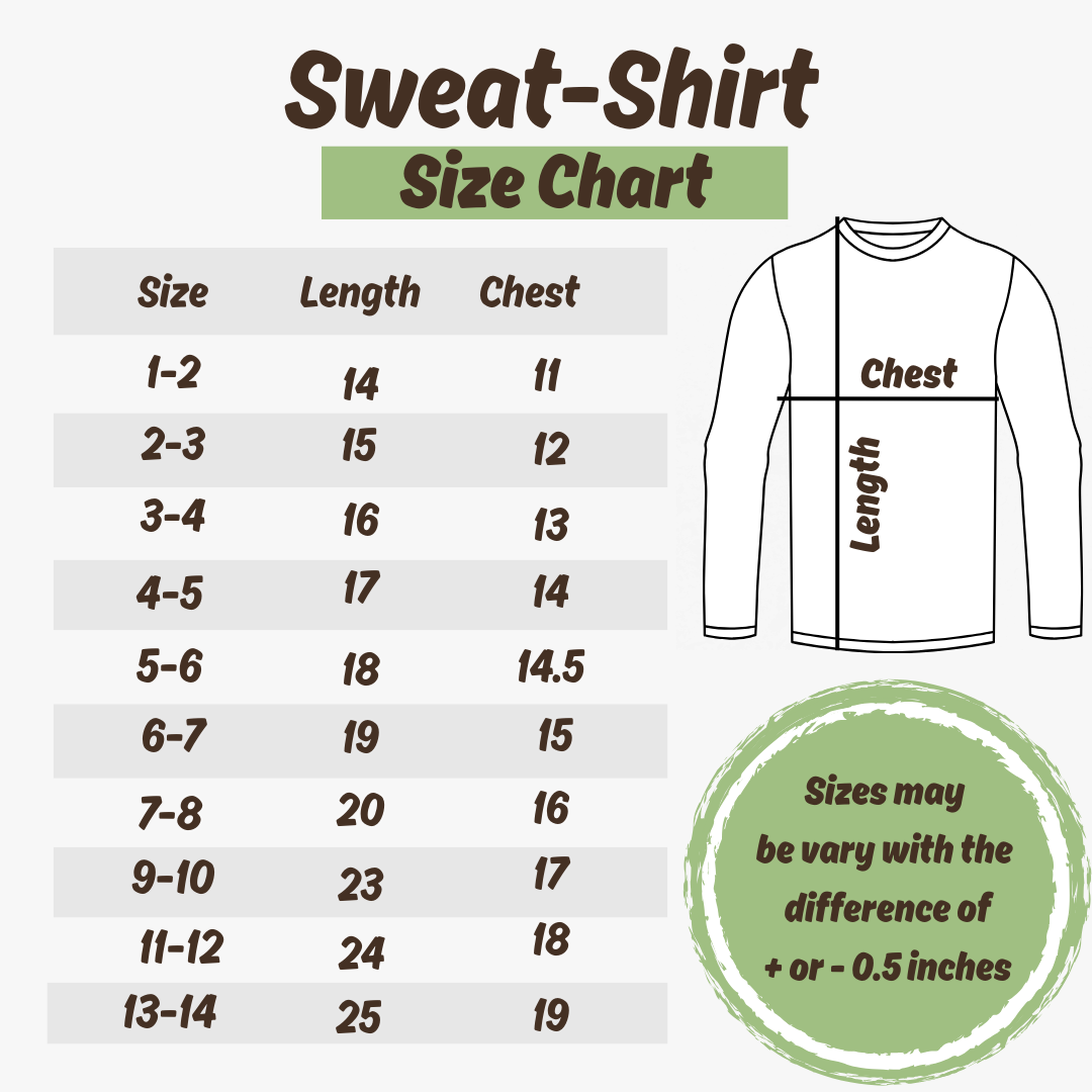 Boys Founder-Blue Sweat Shirt