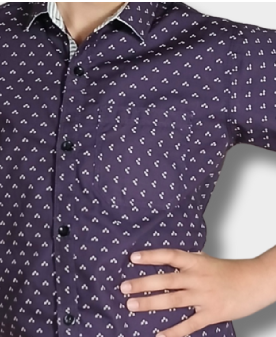 Purple Casual Shirt