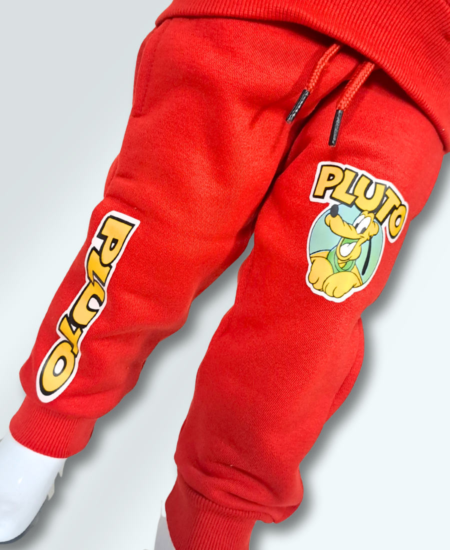 Red Pluto Boys Track Suit