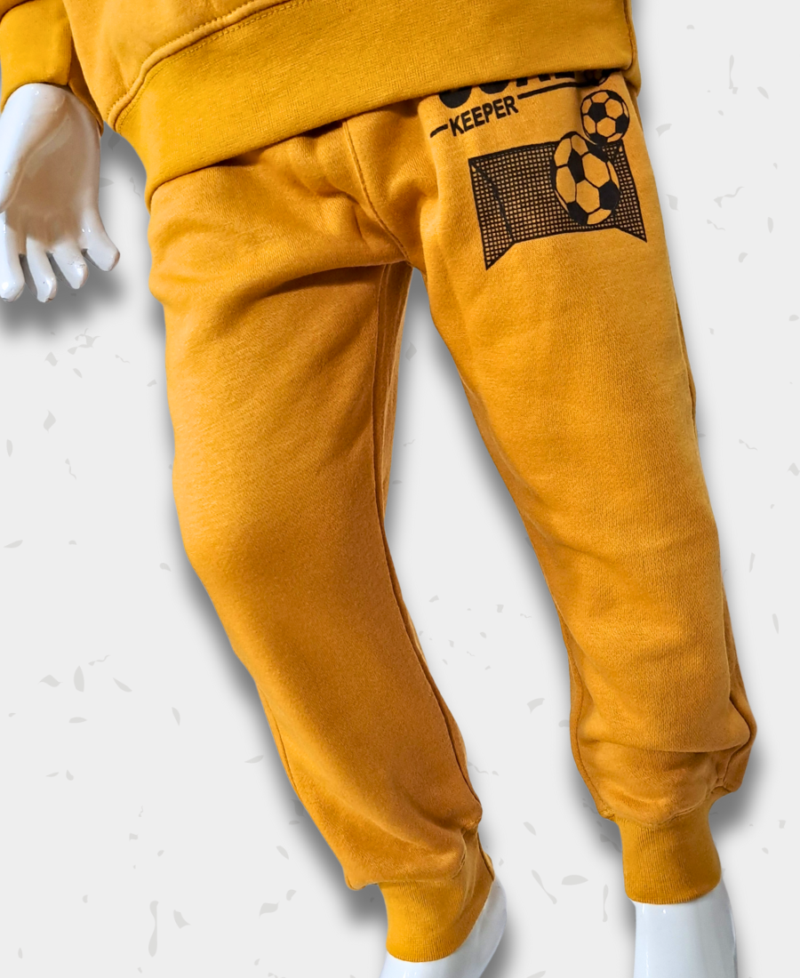 Mustard Goal Keeper Boys Track Suit