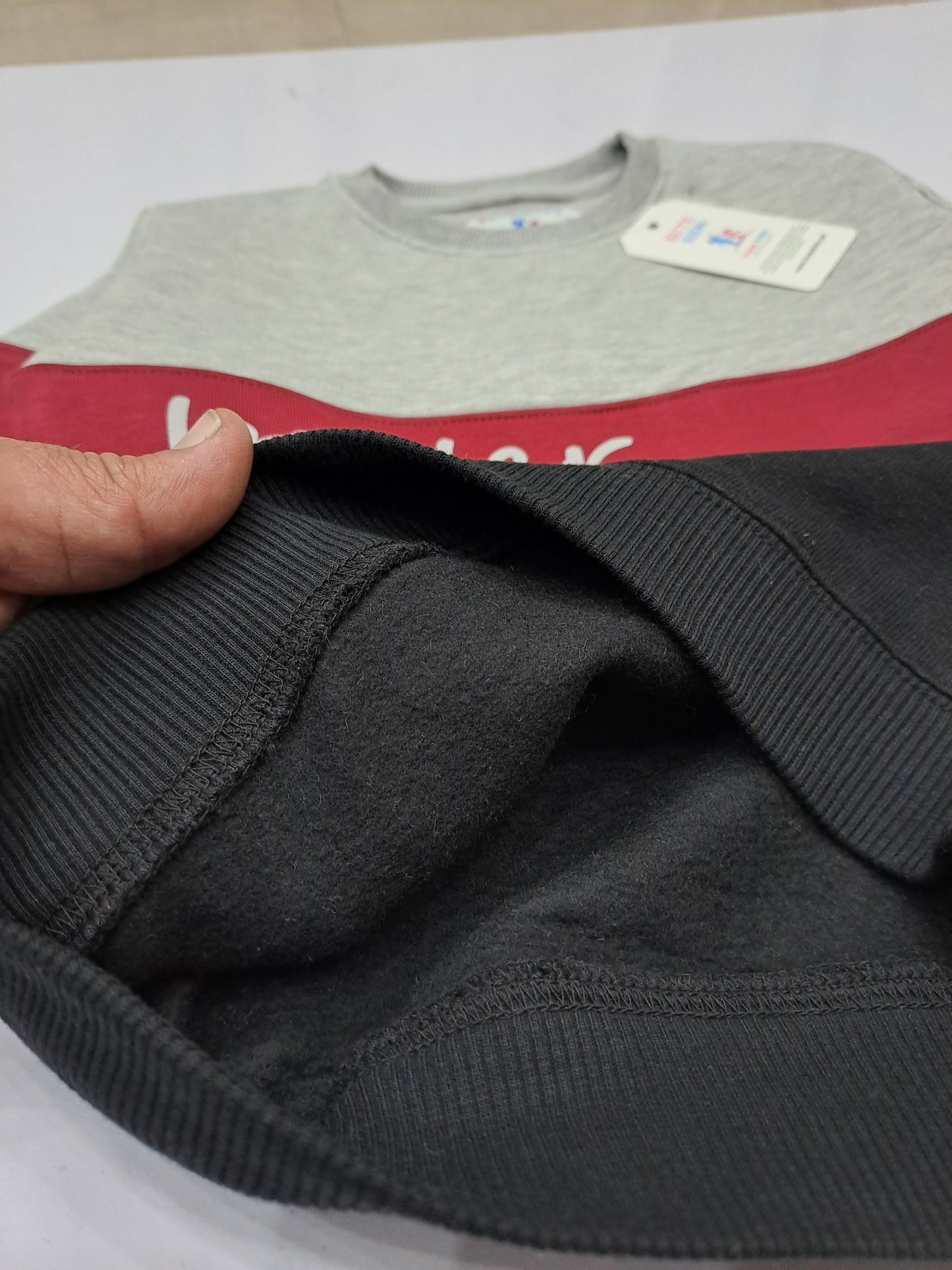 3 Colors Striped Boys Sweat Shirt