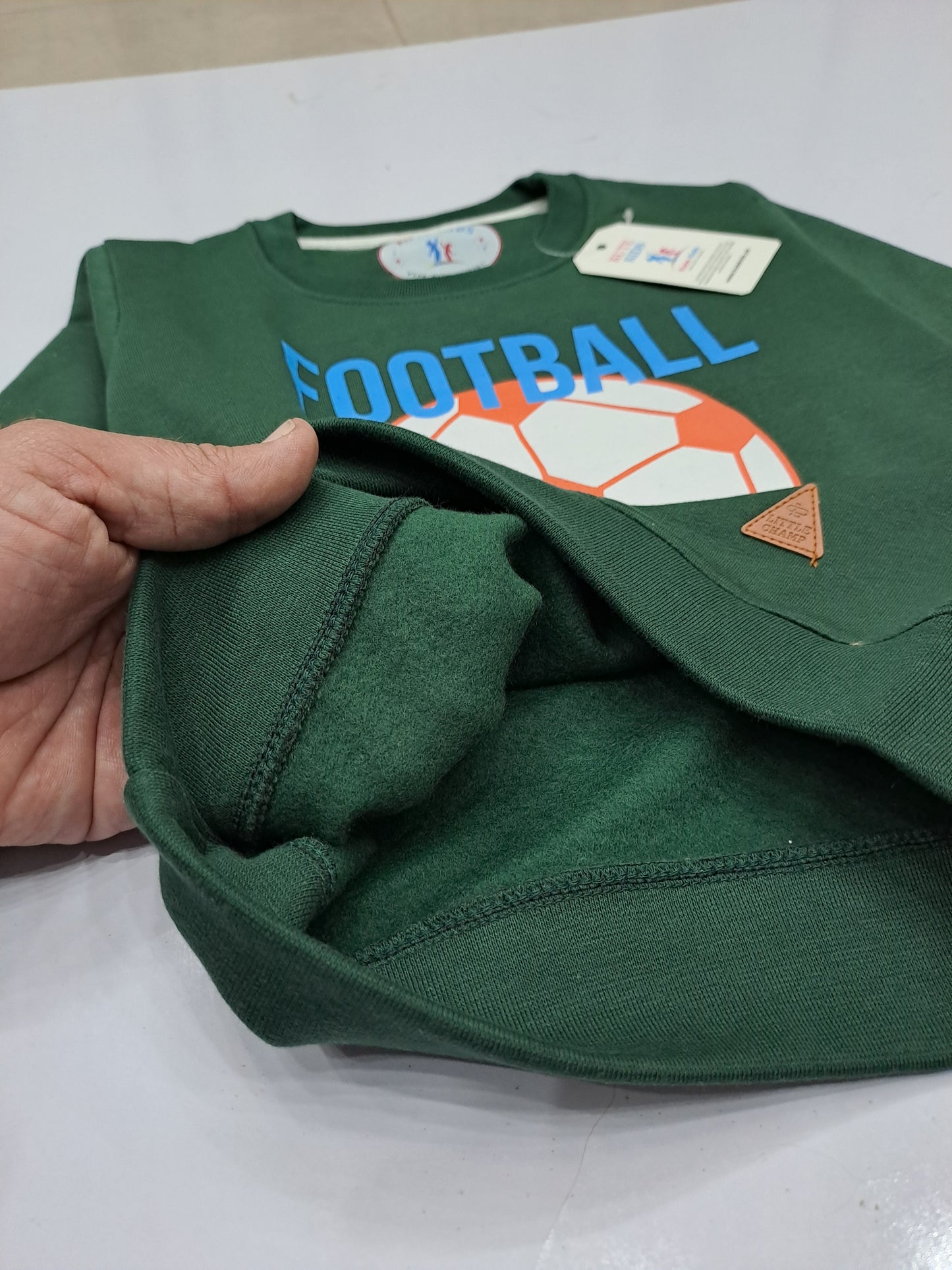 Boys' Green Sweat Shirt