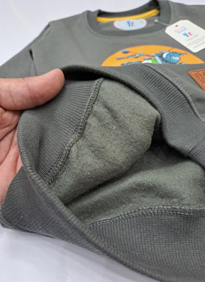 Grey Boys Sweat Shirt