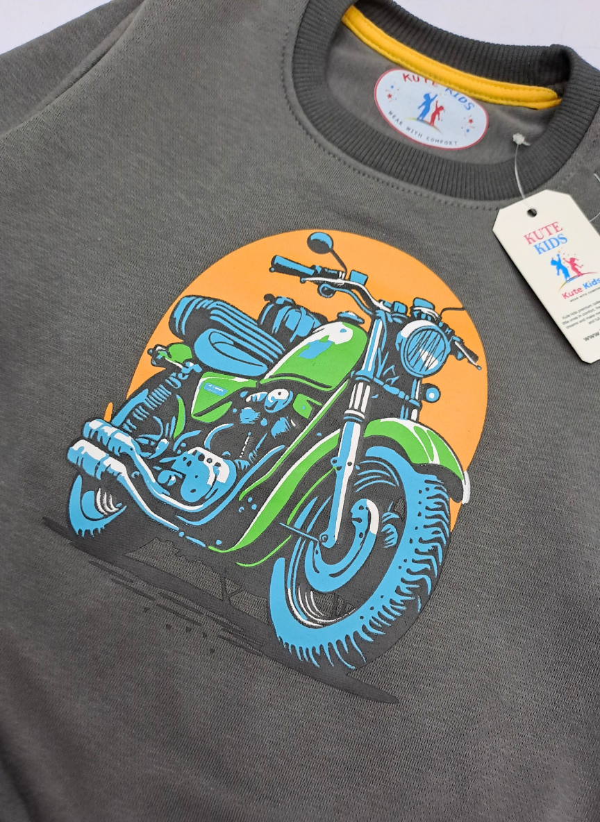 Grey Boys Sweat Shirt