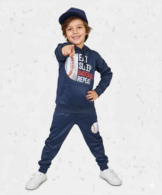 Blue Boys Track Suit