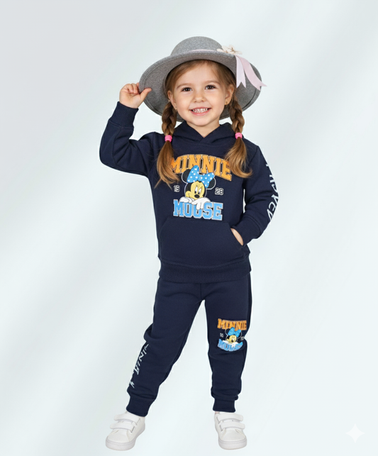 Girls Minnie Mouse Track Suit
