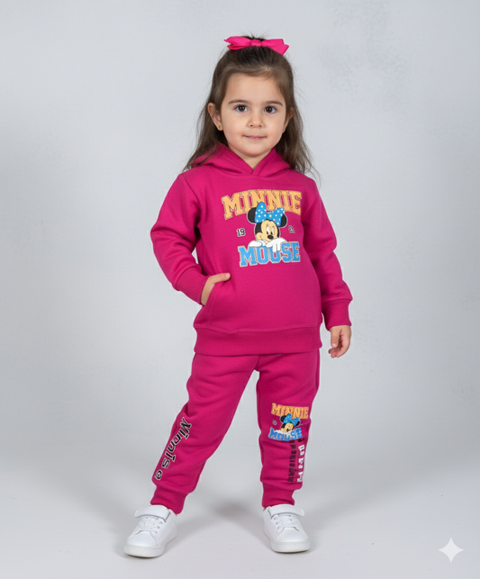 Girls Minnie Mouse Track Suit