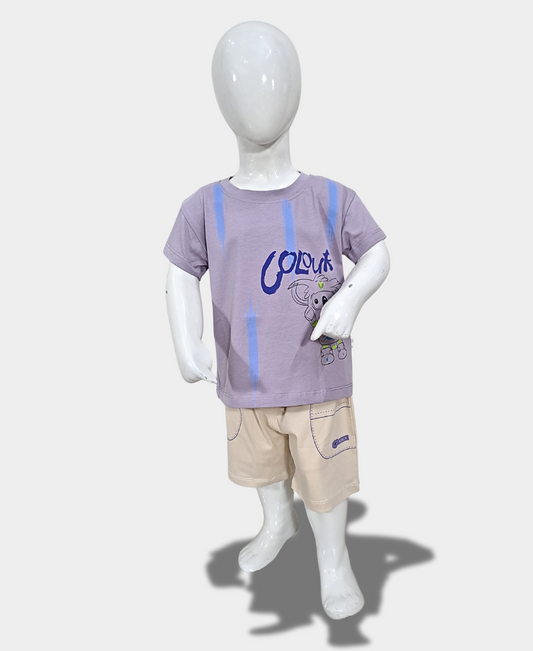 Mauve Colour Imported Nicker Set