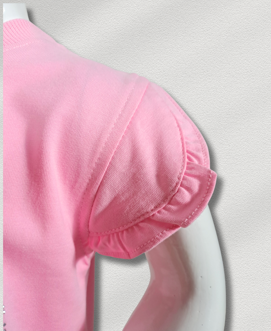 Pink Shorts Set