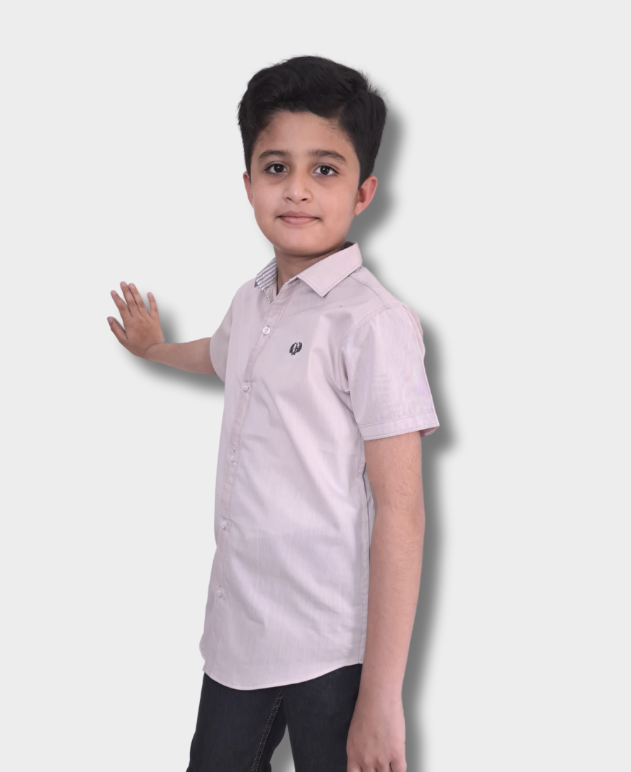 Powder Pink Casual Shirt