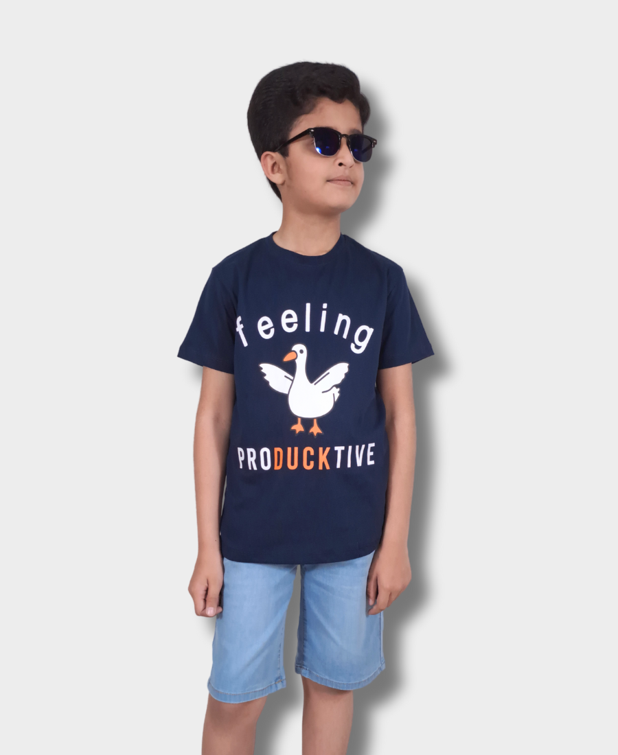 Dark-Blue Producktive T-Shirt