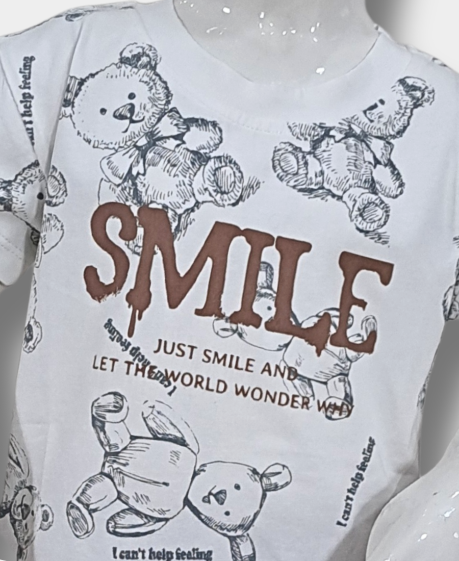 Smile Bear Imported Nicker Set