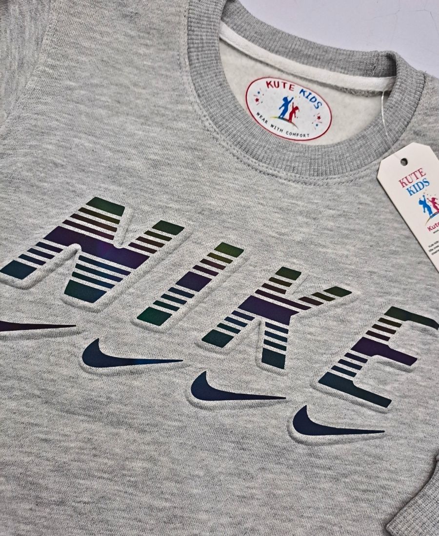 Boys' Light Grey Sweat Shirt