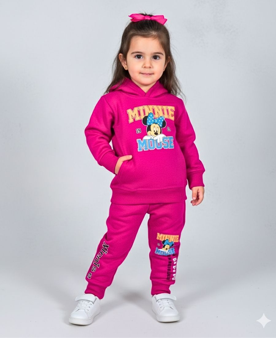 Girls Minnie Mouse Track Suit