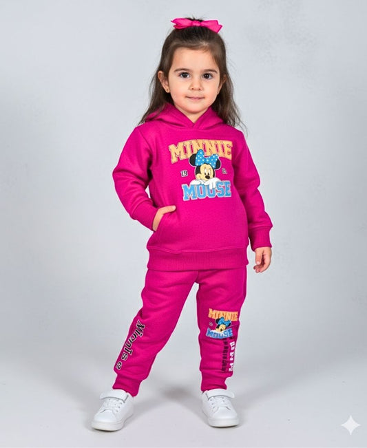 Girls Minnie Mouse Track Suit