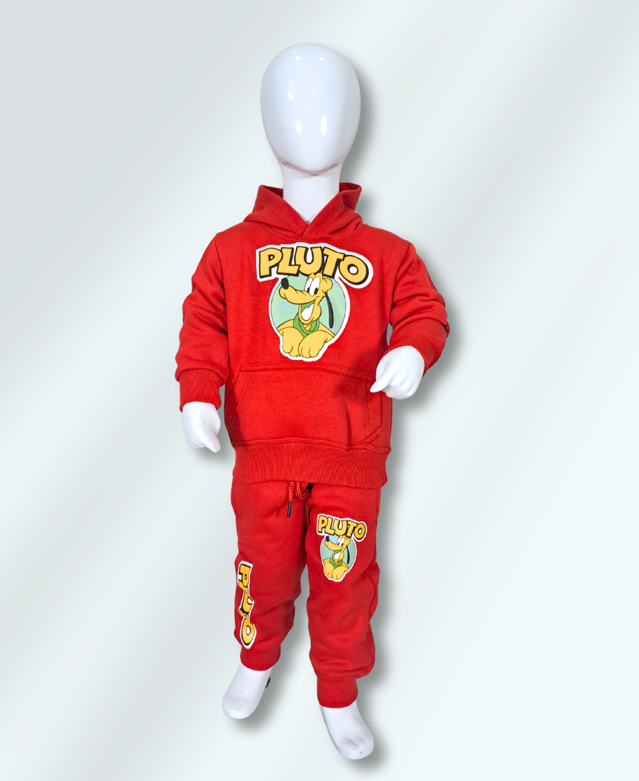 Red Pluto Boys Track Suit