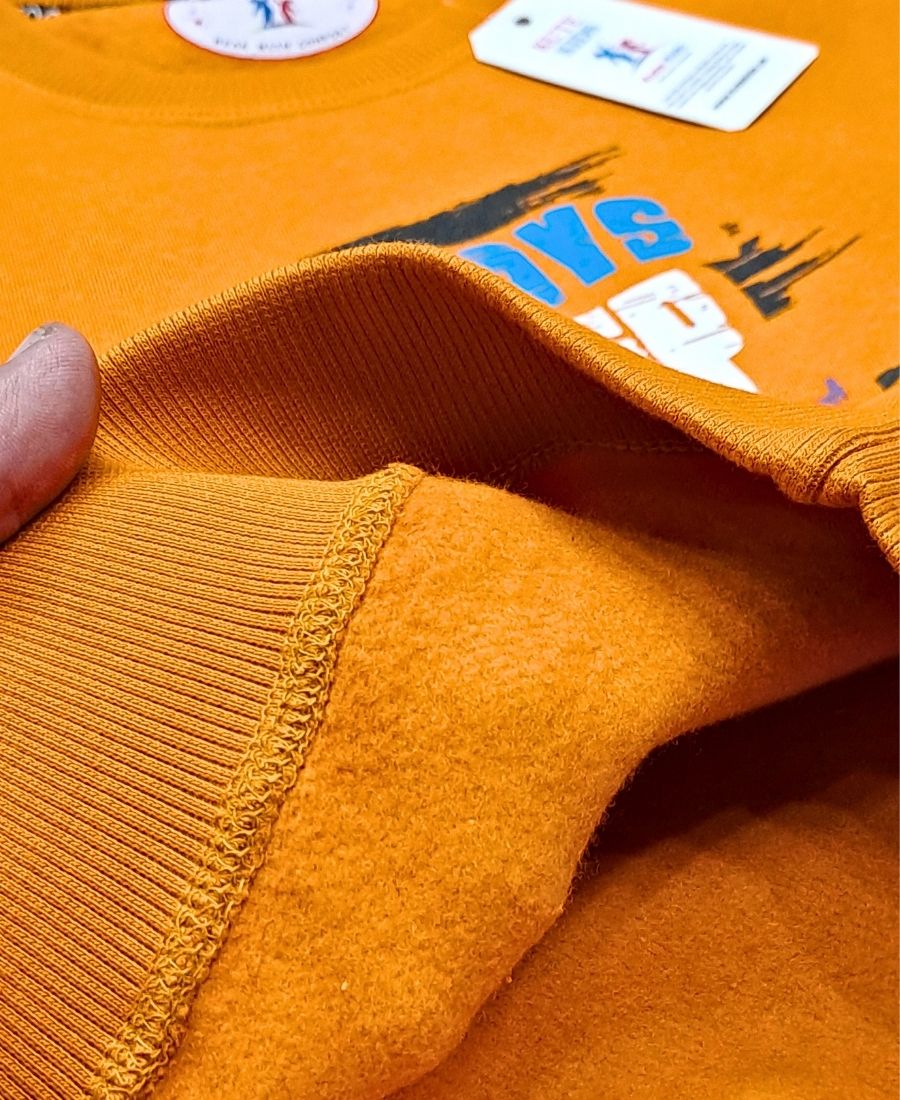Boys' Orange Sweat Shirt
