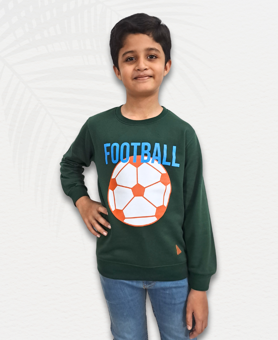 Boys' Green Sweat Shirt