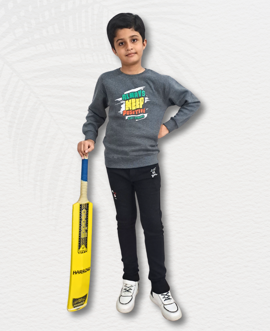 Boys Grey Sweat Shirt