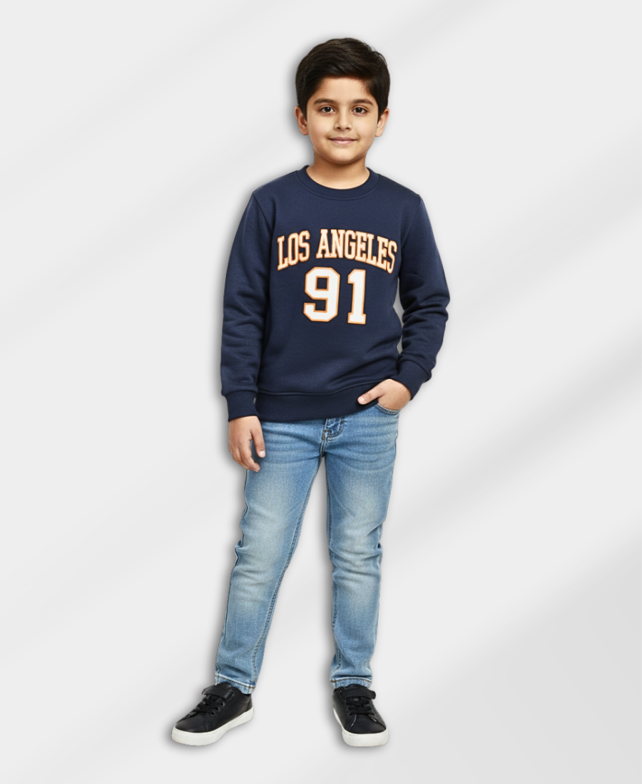 Blue Winter Sweat Shirt