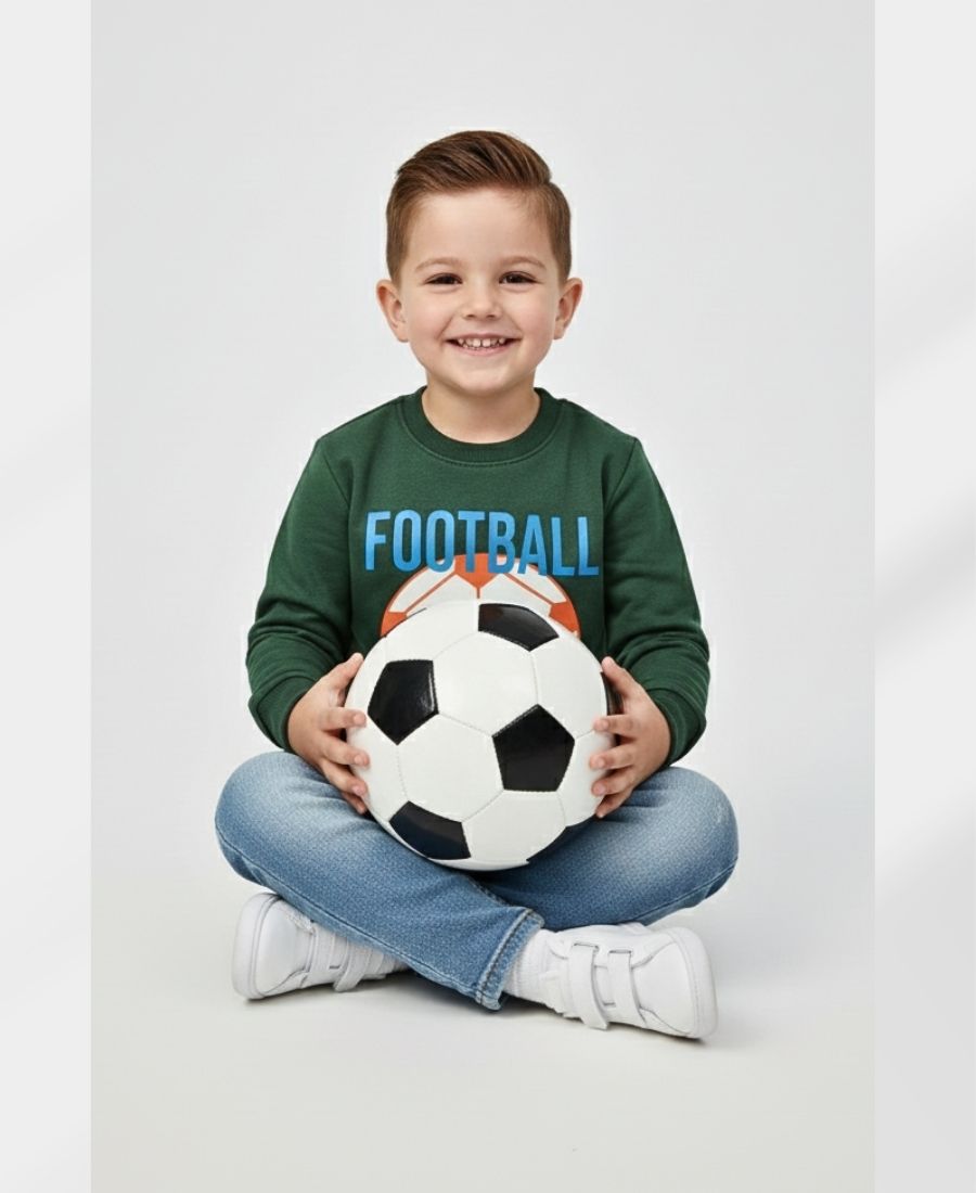 Boys' Green Sweat Shirt
