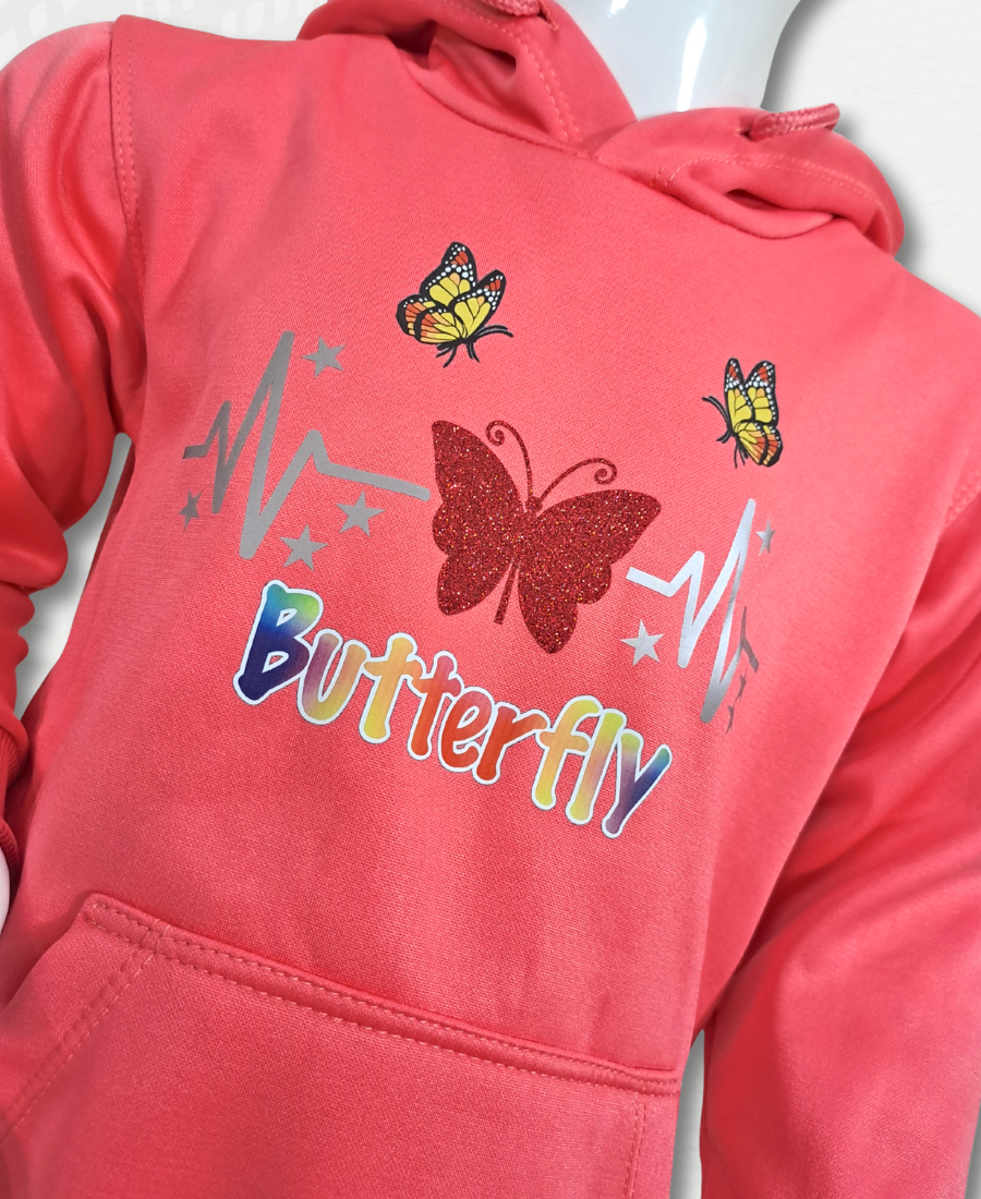 Girls Pink Premium Track Suit