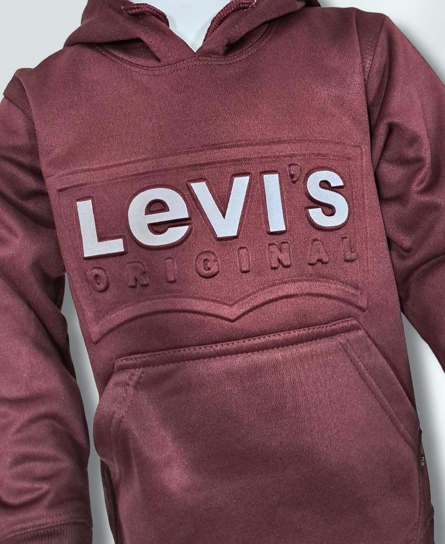 Maroon Levis Boys Track Suit – Kute Kids - Main Image