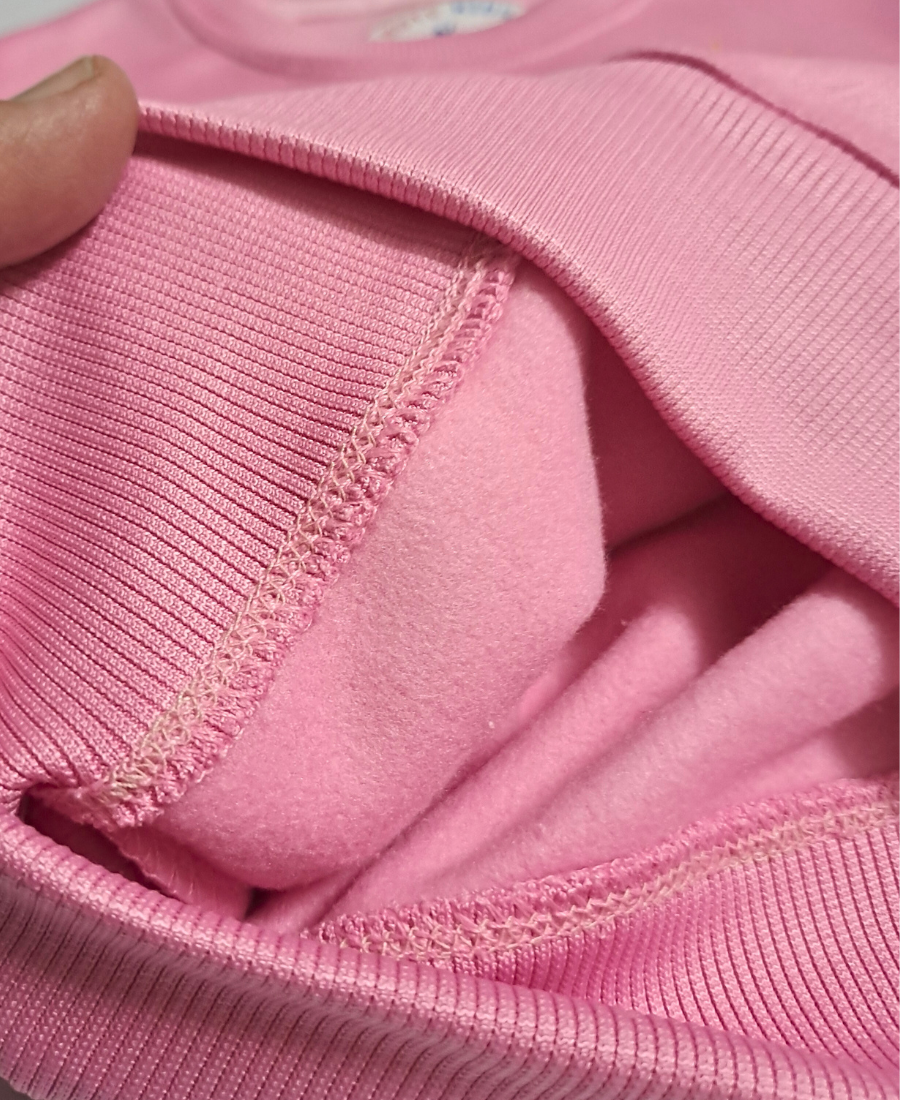 Pink Girls Premium Fleece Winter Tracksuit