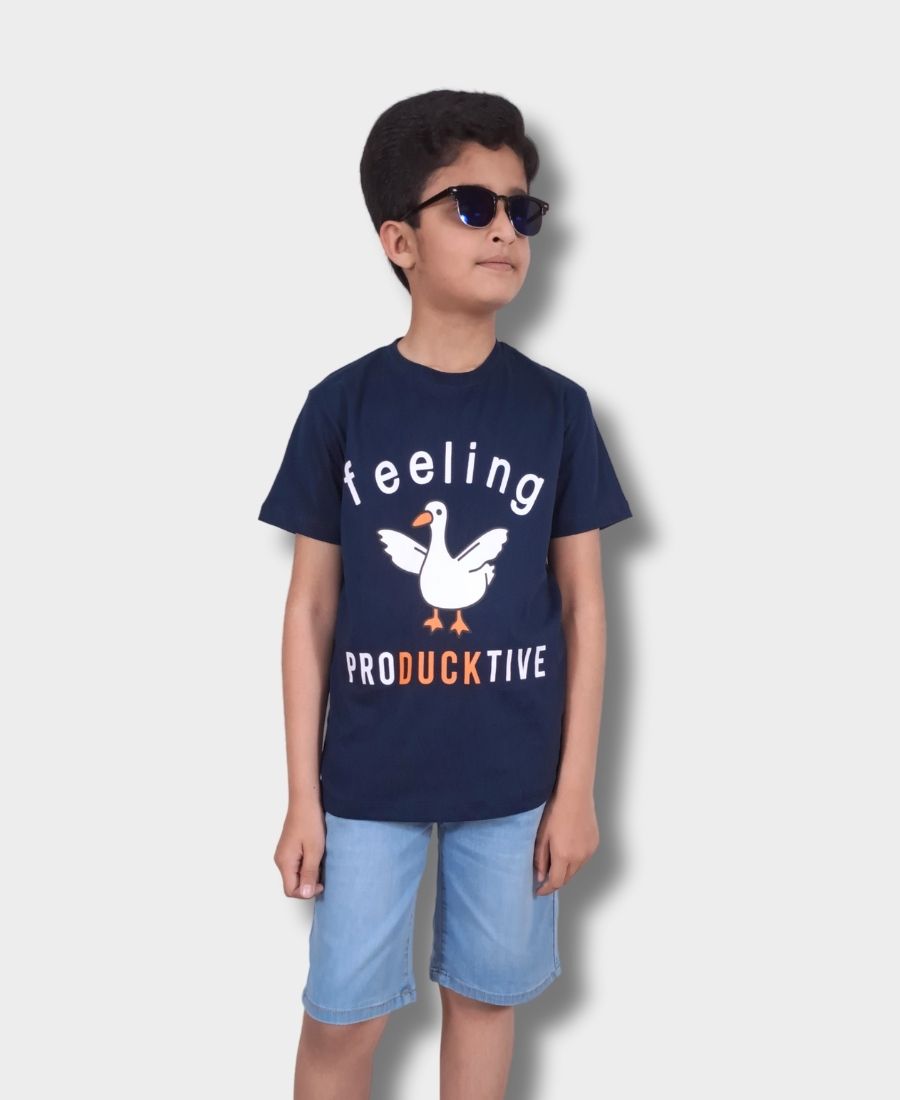 Dark-Blue Producktive T-Shirt