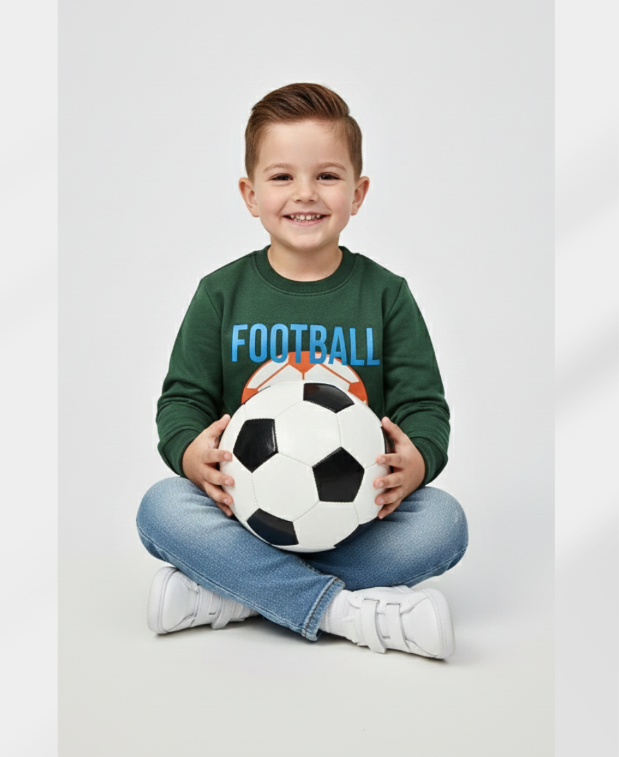 Boys' Green Sweat Shirt