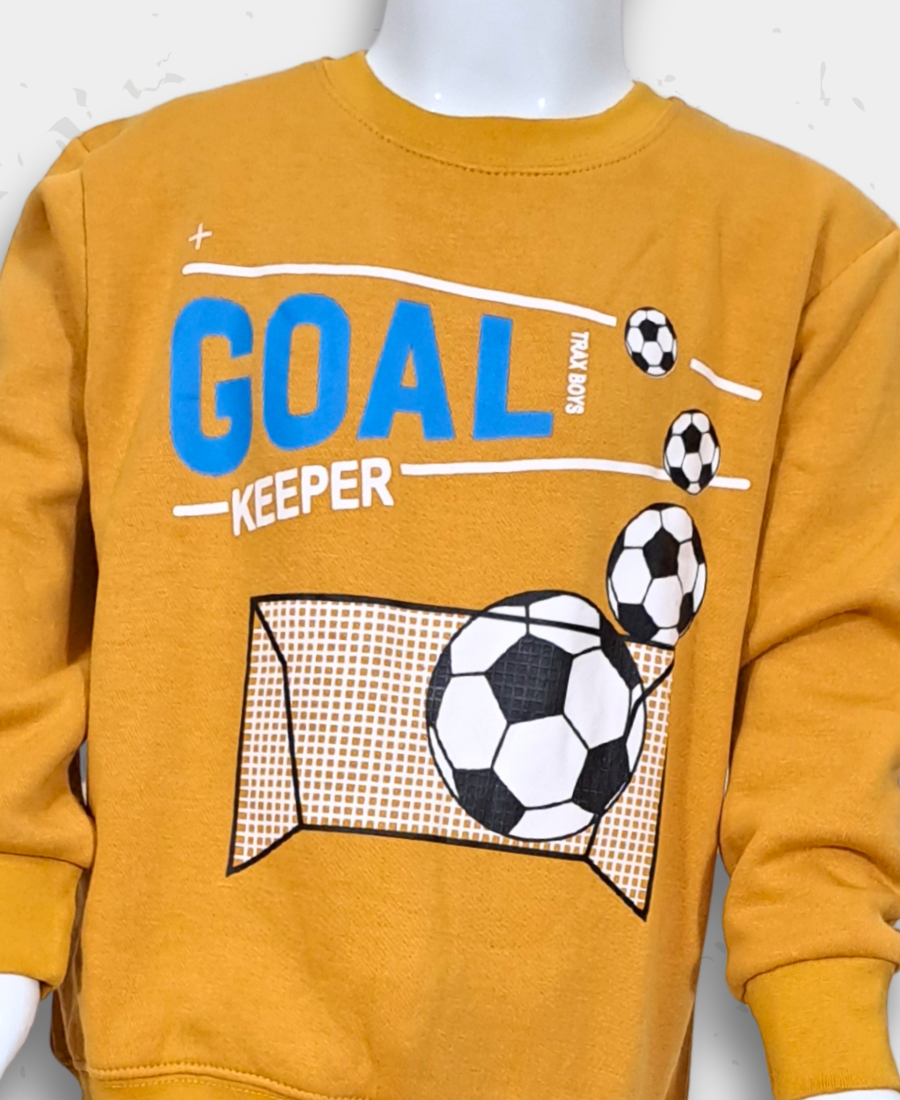 Mustard Goal Keeper Boys Track Suit