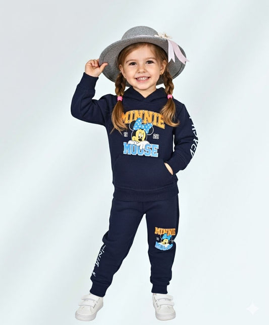 Girls Minnie Mouse Track Suit