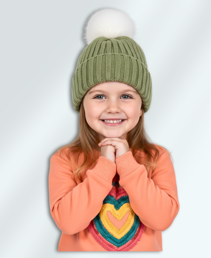 Girls Peach Embroiedered Sweat Shirt