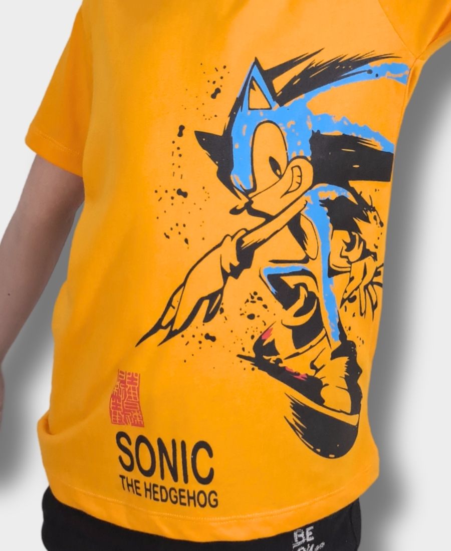 Orange Sonic T-Shirt