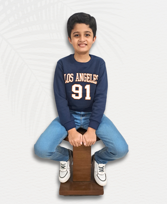 Blue Winter Sweat Shirt