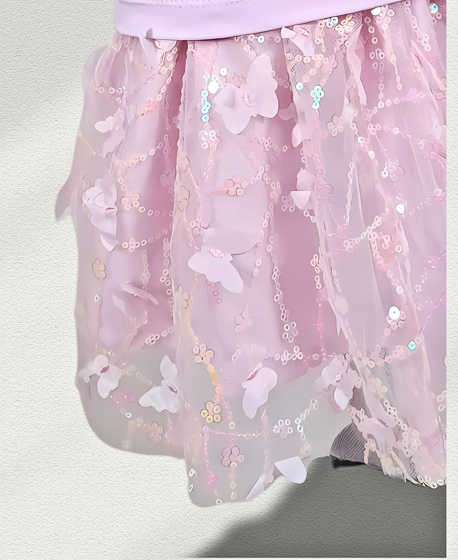 Lilac Doll Fancy Skirt Set