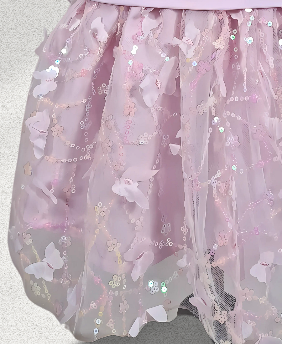 Lilac Fancy Skirt Set